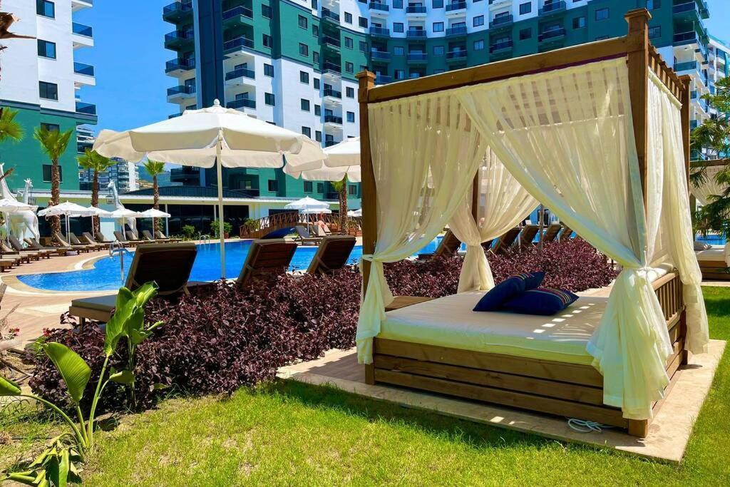 Mahmutlar Serenty Residence 1 + 1 Luxury Hotel Ngoại thất bức ảnh