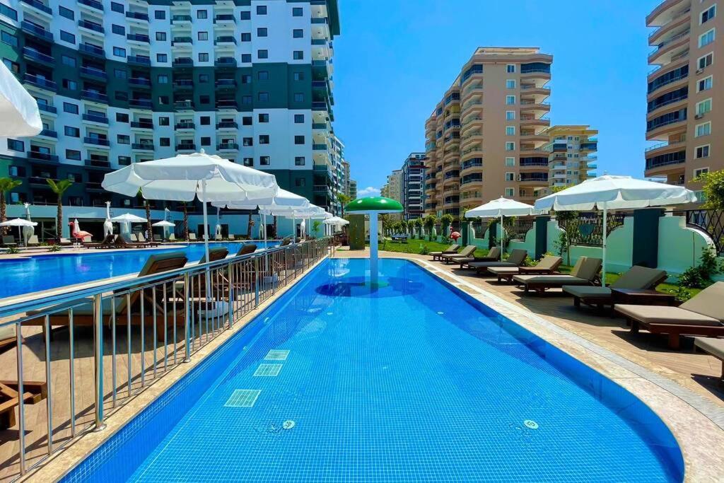 Mahmutlar Serenty Residence 1 + 1 Luxury Hotel Ngoại thất bức ảnh